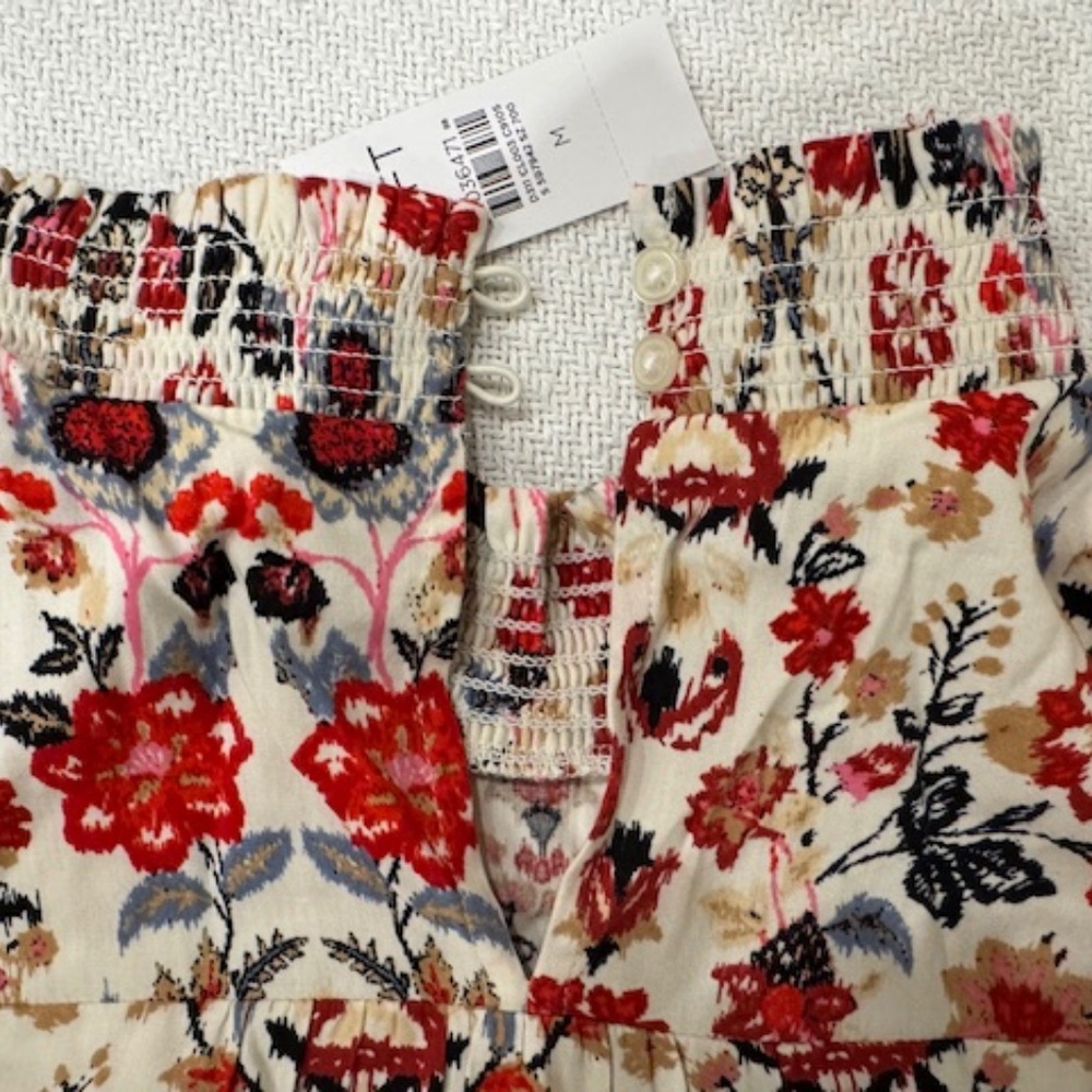 NWT LOFT smock-detail top, ADORABLE! - Picture 4 of 4